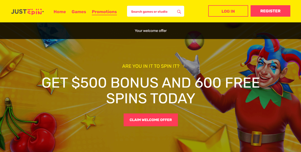 Justspin Casino review