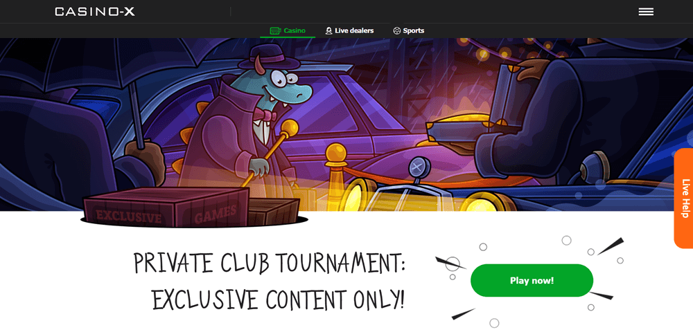 Casino-X Tournament