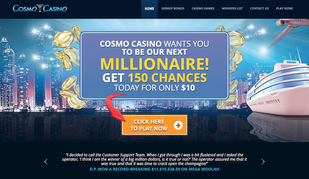 Cosmo Casino NZ review
