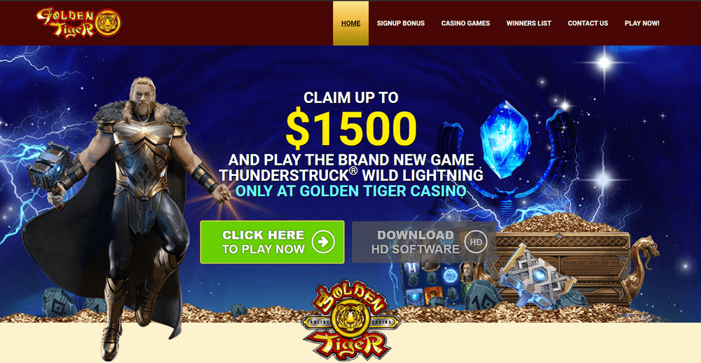 Golden Tiger Casino review