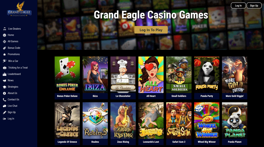 Grand Eagle Casino Games