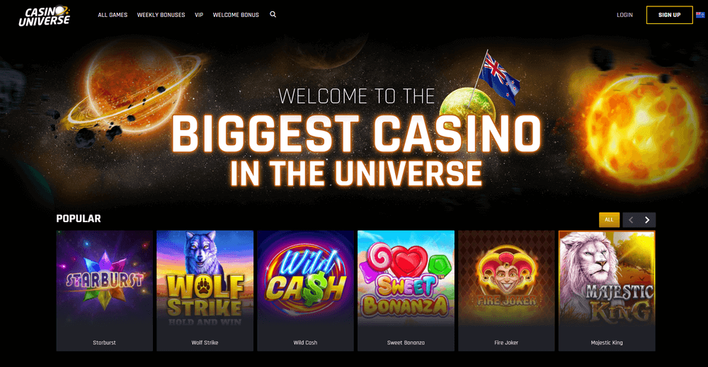 Casino Universe review