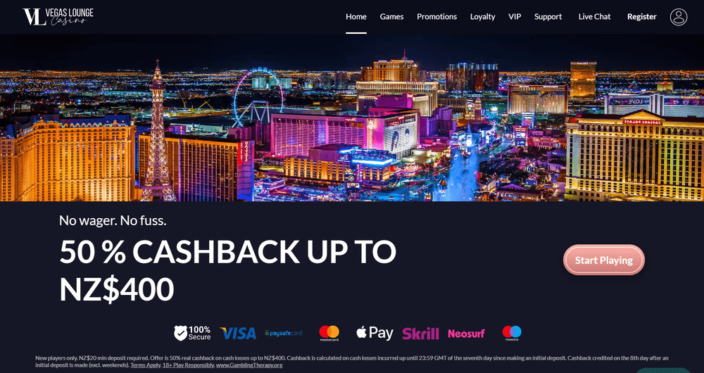 Vegas Lounge Casino review