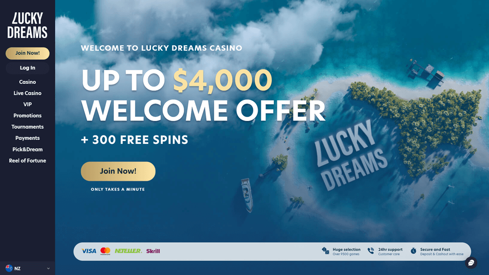 Lucky Dreams Casino review