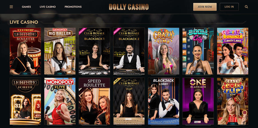 Dolly Live Casino