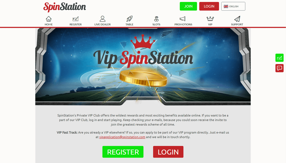 Spin Station Casino VIP Casino