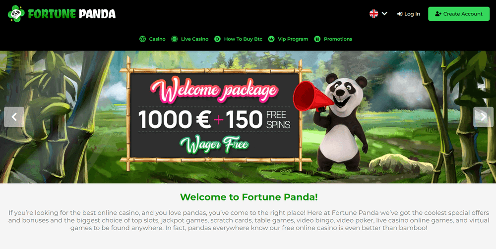 Fortune Panda Casino review