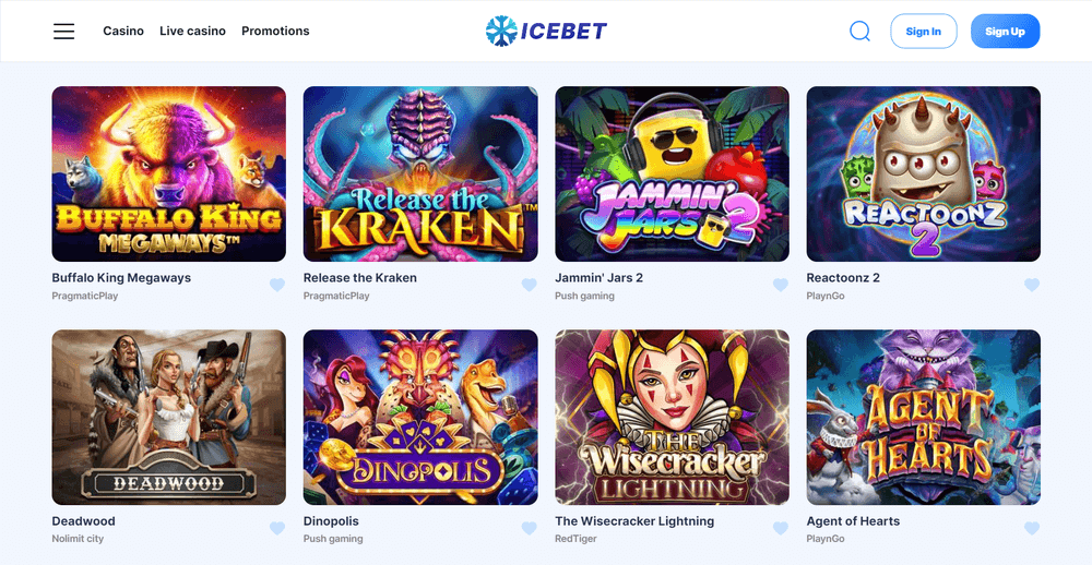 IceBet Casino Slots