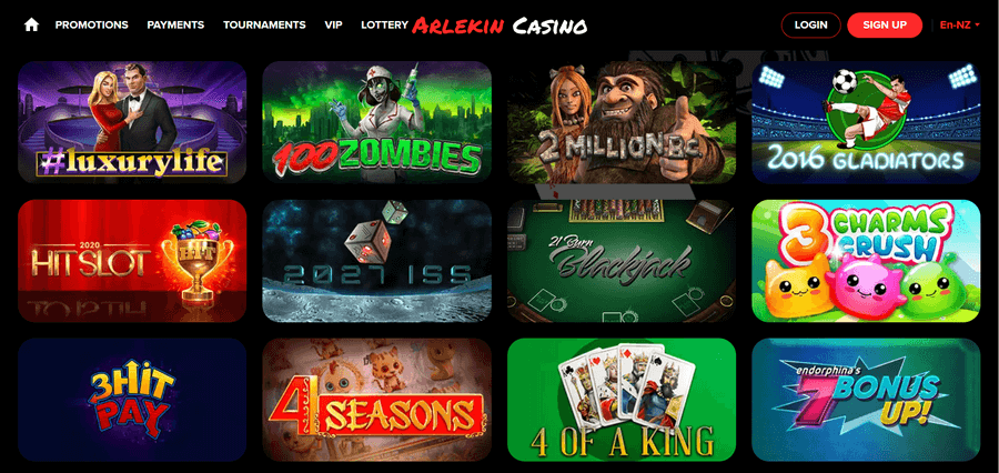 Arlekin Casino Games