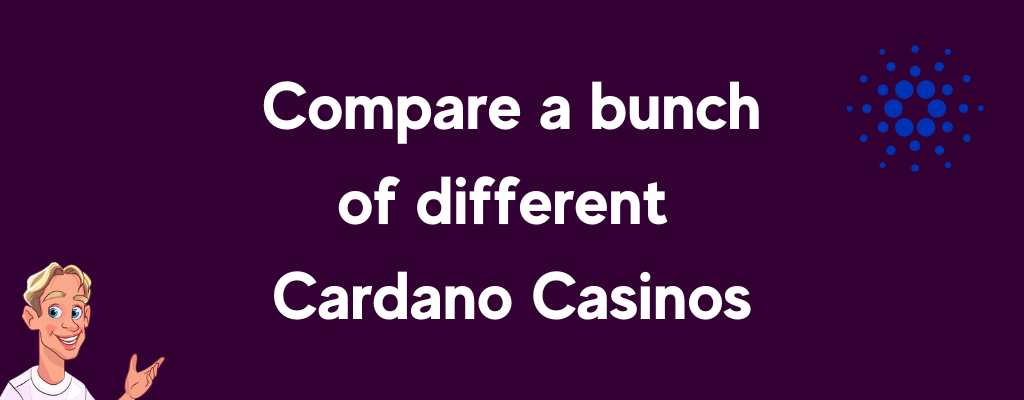 Compare Cardano Casinos