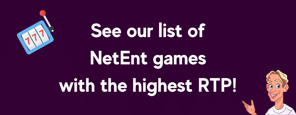 Netent games with highest RTP
