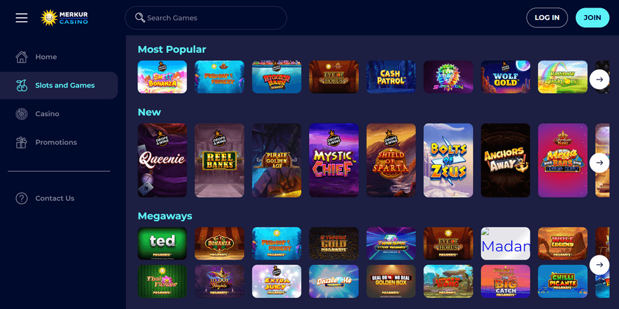 Merkur Casino Games Slots