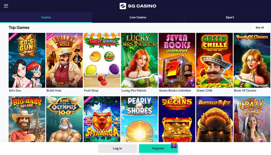 SG Casino All Games