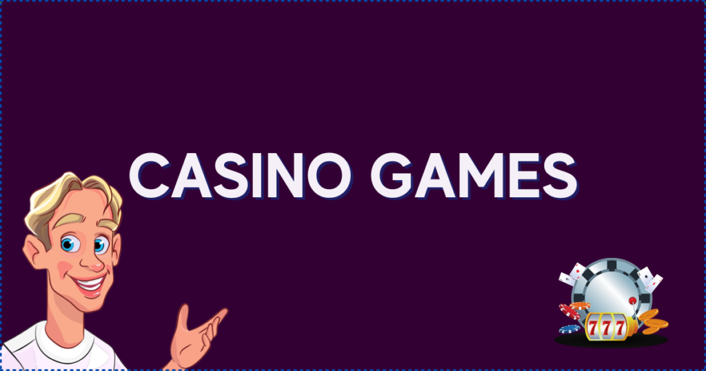 Image for the section Popular NZ Online Casino Games. It shows the NZCasinoo mascot and a picture symbolizing games on NZ online casinos. 
